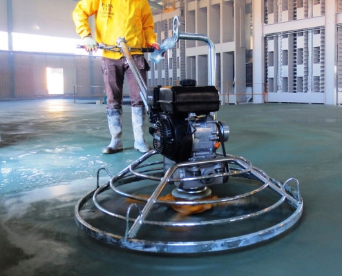 بتن ریزی پارکینگ